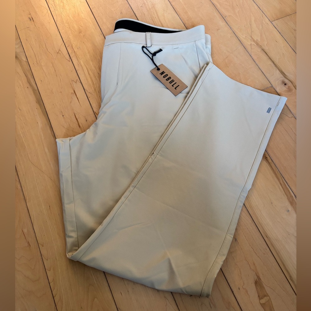 NOBULL Beige Golf Pants